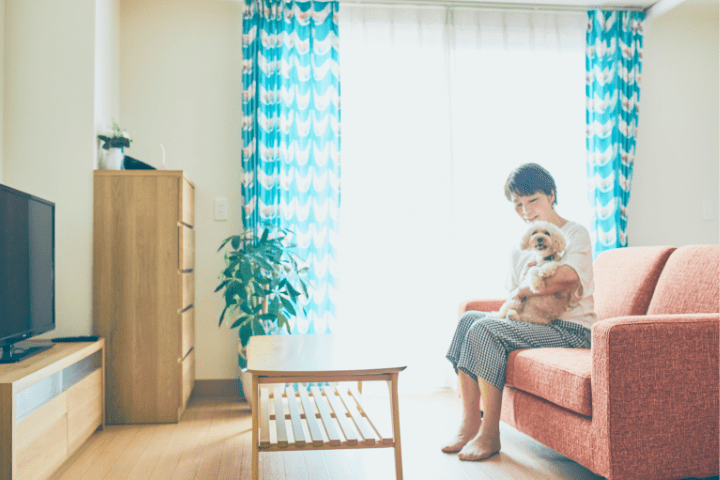 人も動物も快適なお部屋