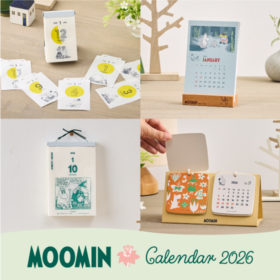 大人気キャラクター「ムーミン」のカレンダー（2026年版）、好評販売中！